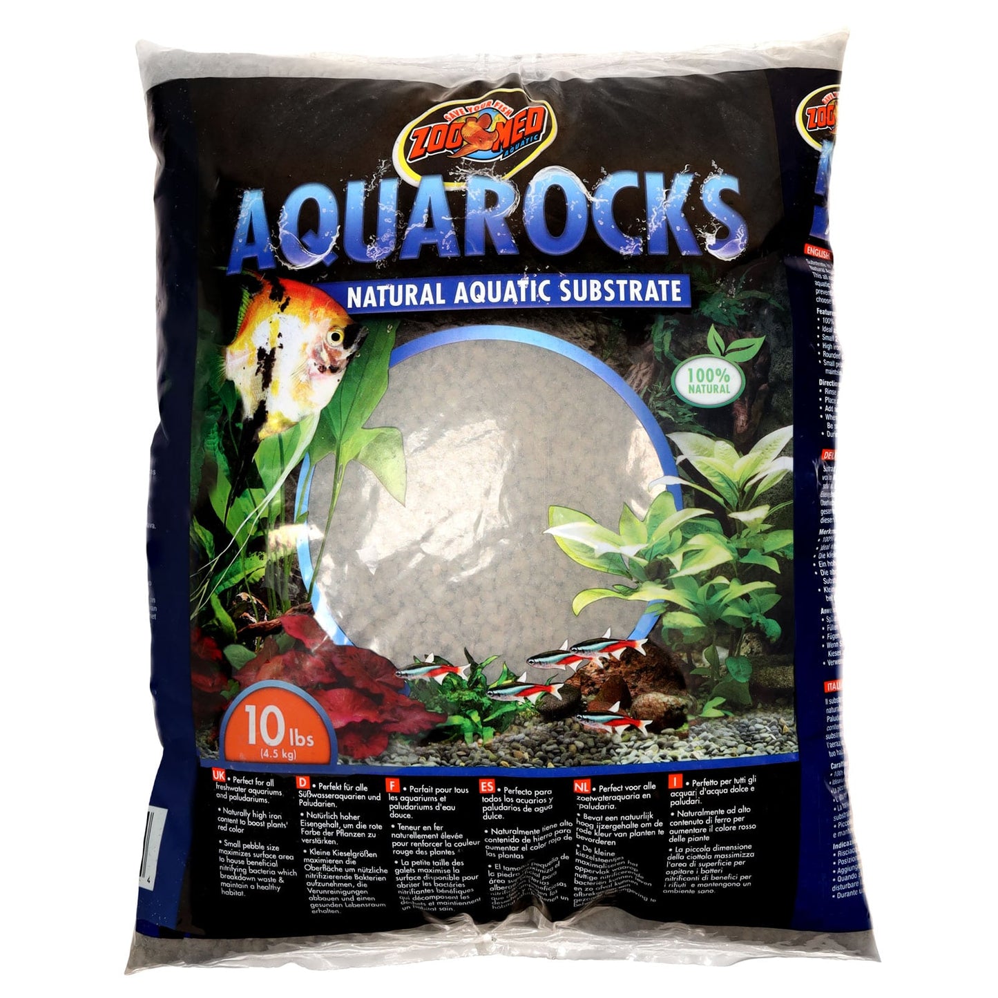 Zoo Med AquaRocks – Natural Aquatic Substrate Zoo-Med