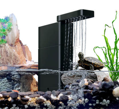 Aquatop Terratop – Aquatic Reptile Tank Filter Single Basket – TFT-10 Aquatop