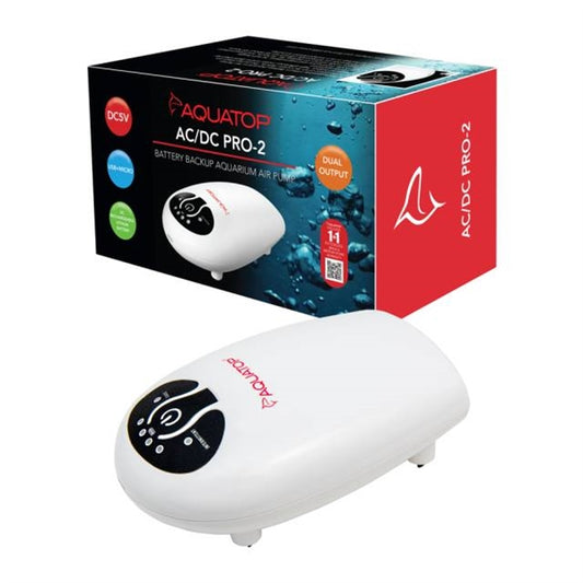 Aquatop AC/DC Pro-2 Battery Backup Aquarium Air Pump Aquatop