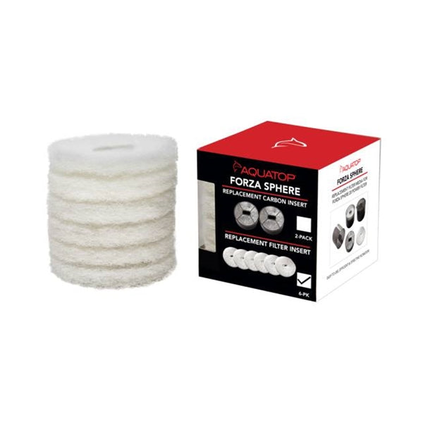 Aquatop Forza Sphere 20 Replacement Filter – 6 Pack Aquatop