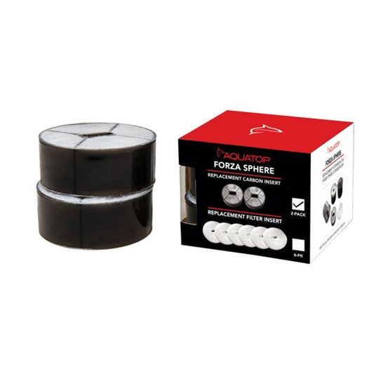 Aquatop Forza Sphere 30 Replacement Carbon – 2 Pack Aquatop