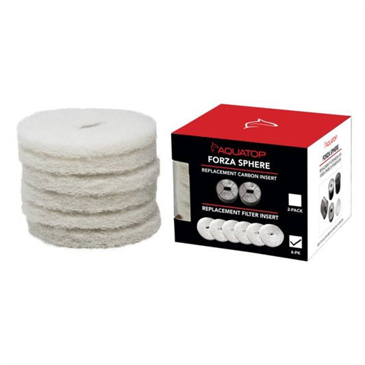 Aquatop Forza Sphere 30 Replacement Filter – 6 Pack Lawn and Pets