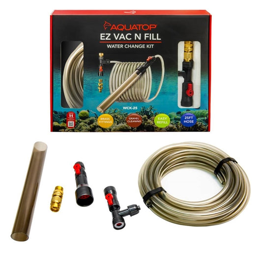 Aquatop EZ Vac N Fill Water Change Kit – 25 ft Aquatop