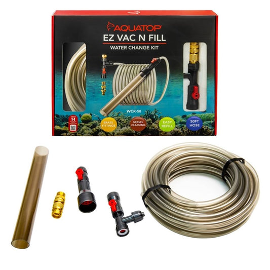 Aquatop EZ Vac N Fill Water Change Kit – 50 ft Aquatop
