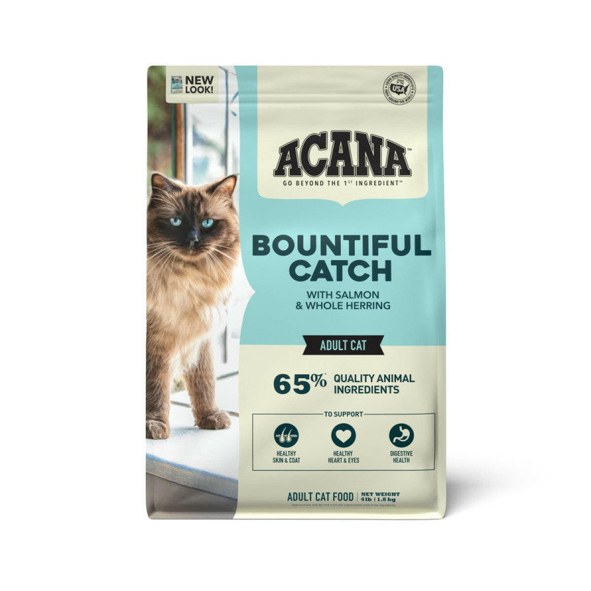 Acana Bountiful Catch Dry Cat Food.
