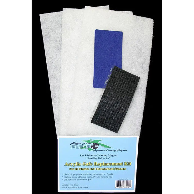 Algae Free Acrylic-Safe Pads for all Piranha & Hamerhead Cleaners Algae Free