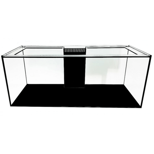 Aqua Japan 150 Tall PRO 48x24x30 - Overflow Aquarium, Prebuilt Aluminum Stand, and Sump