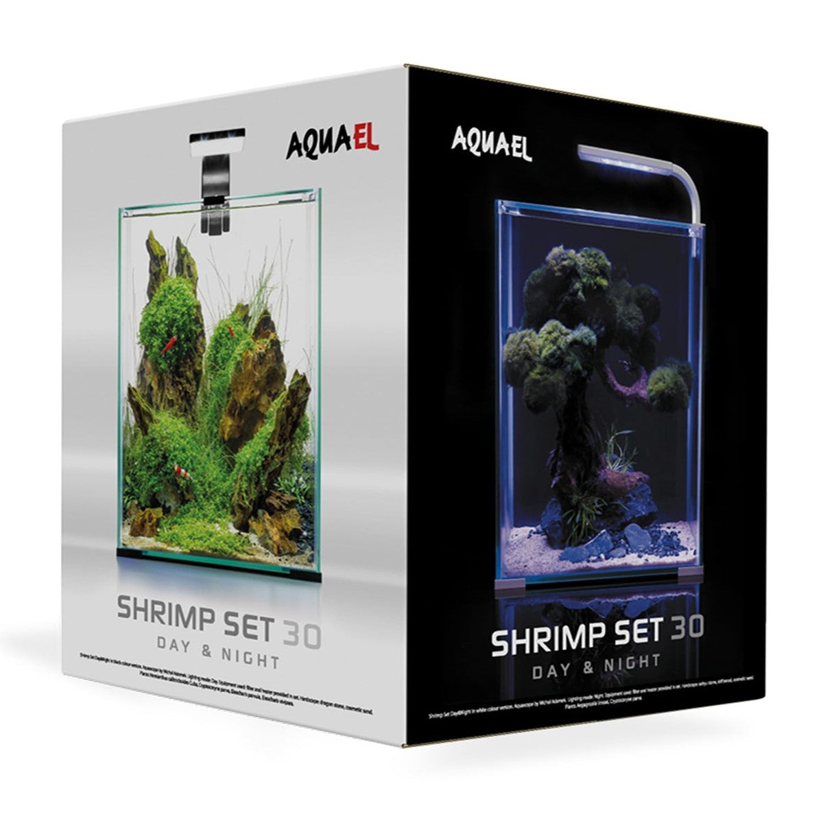 AquaEl Shrimp Set 30L 8 Gallons - Black