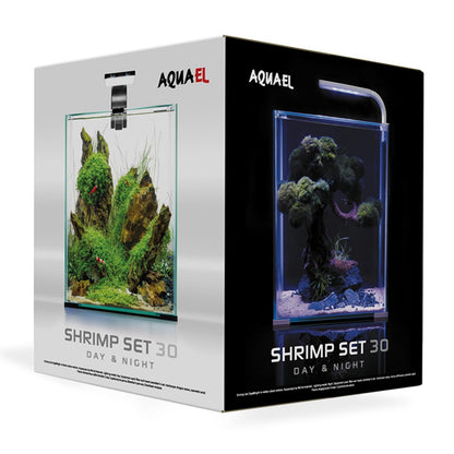 AquaEl Shrimp Set 30L 8 Gallons - Black