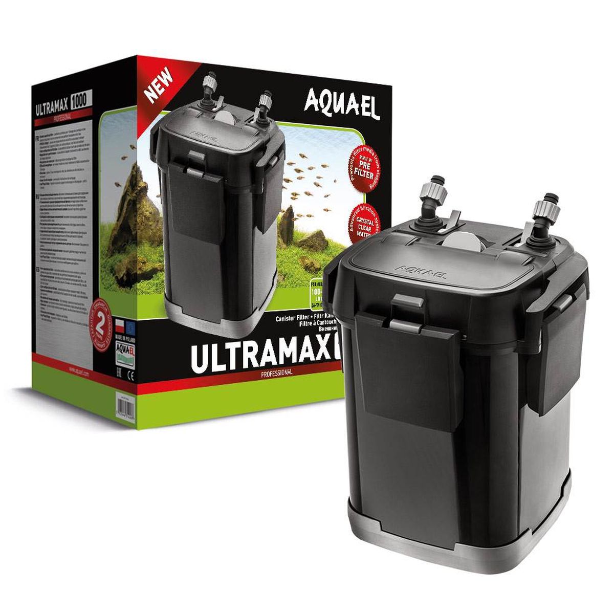 AquaEl UltraMax 1500 Canister Filter