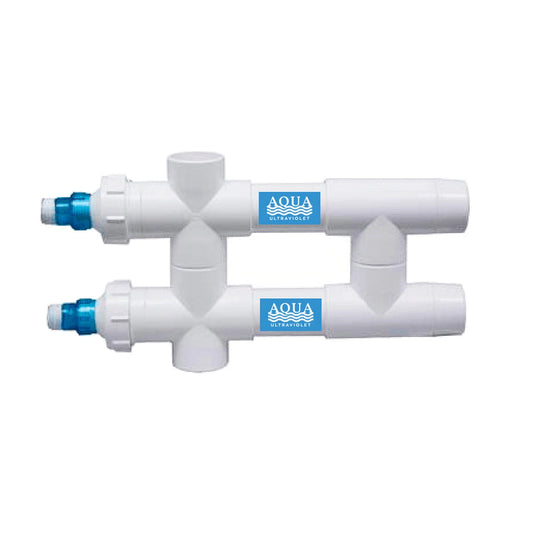 AquaUltraviolet 114 Watt Classic Unit 2" White Aqua Ultraviolet