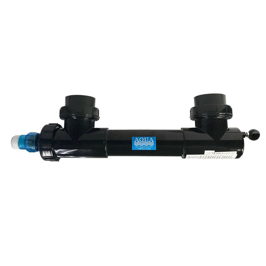 AquaUltraviolet 25 Watt Unit 2" With Wiper Black Aqua Ultraviolet