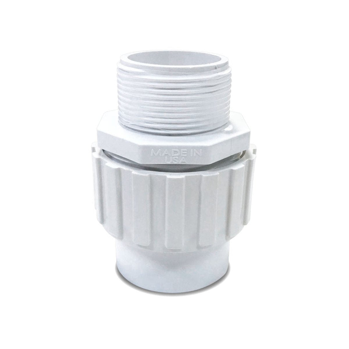 AquaUltraviolet PART - Union, 1.5" White for Filters Threaded by Slip Aqua Ultraviolet