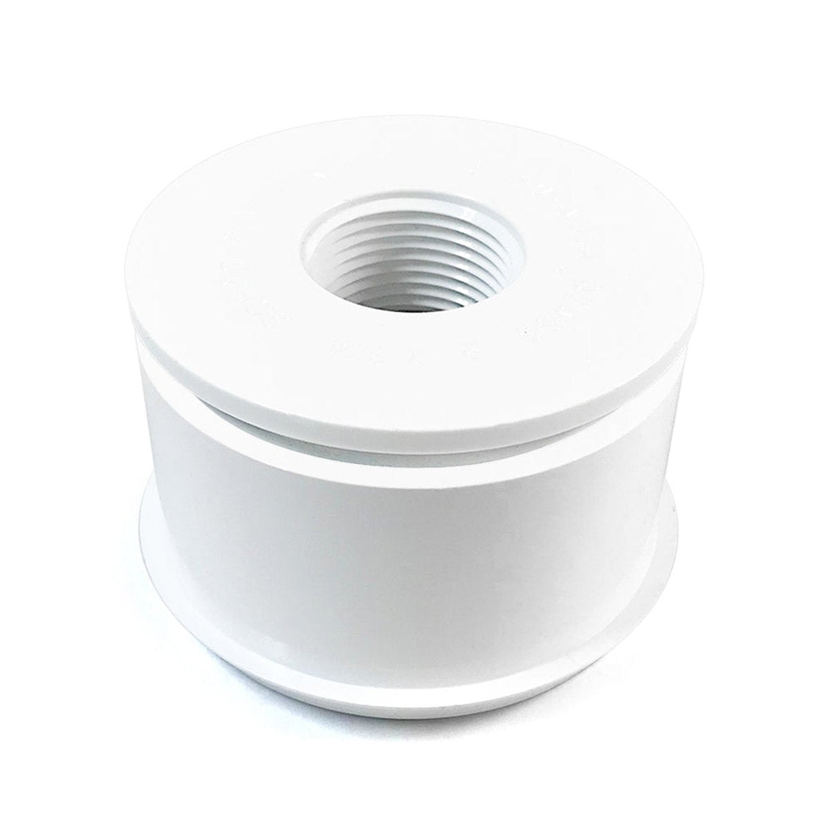 AquaUltraviolet Union Half, 3/4" Reducer Bushing, Without Thread, with O-Ring White