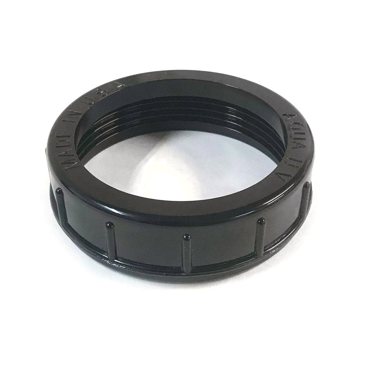 AquaUltraviolet Union Ring, Black 2" Aqua Ultraviolet