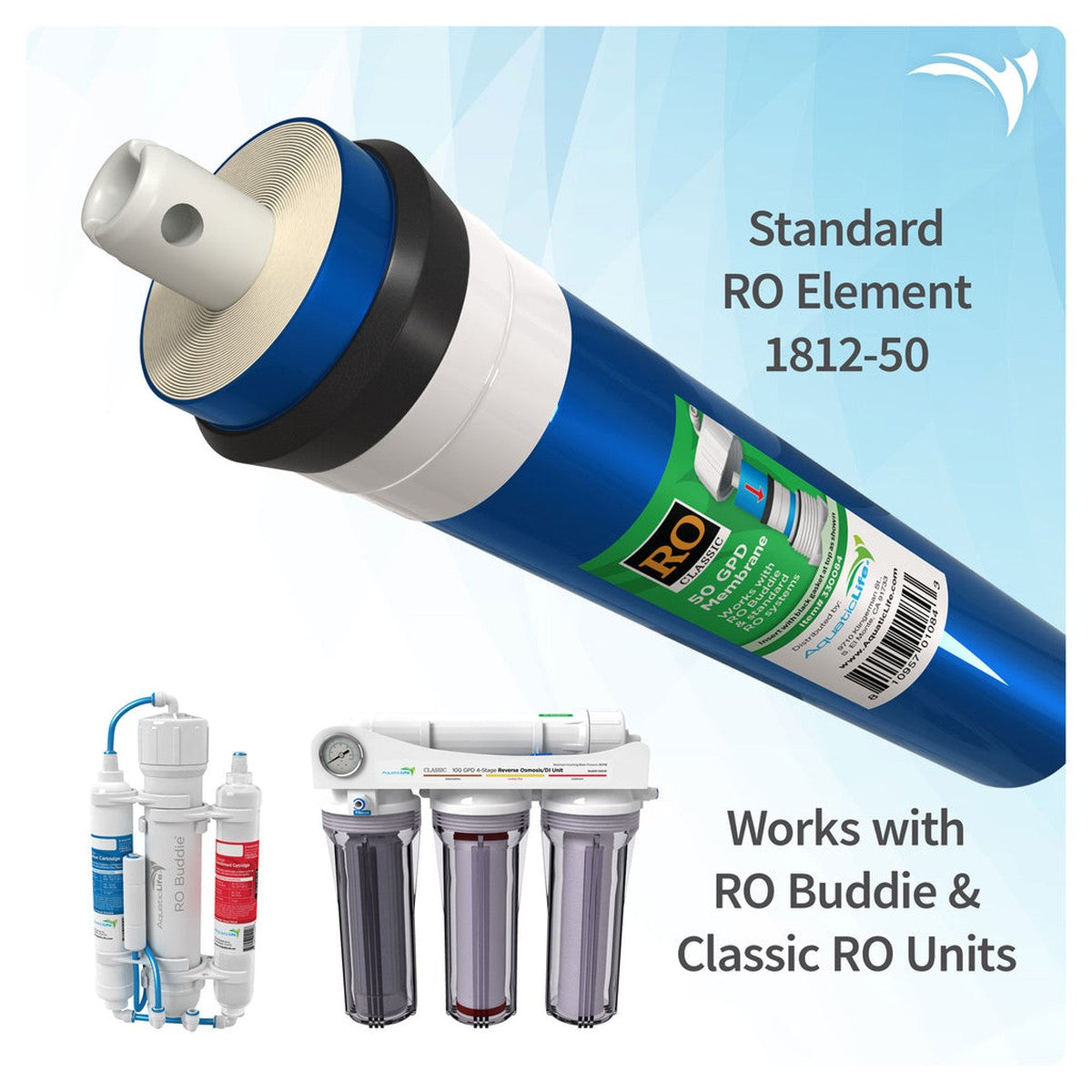Aquatic Life 50 GPD TFC Membrane Filter Aquatic Life