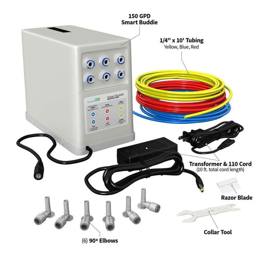 Aquatic Life Aquatic Life Smart Buddie Booster Pump for 150 GPD Reverse Osmosis RO/DI Systems Aquatic Life