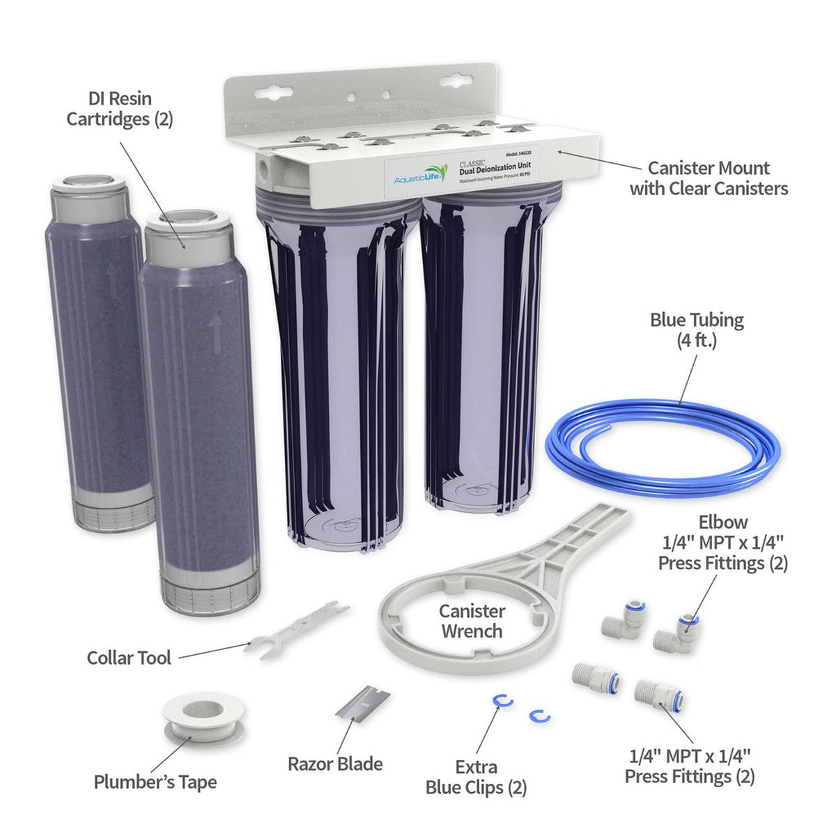 Aquatic Life Classic Dual DI Unit Aquatic Life