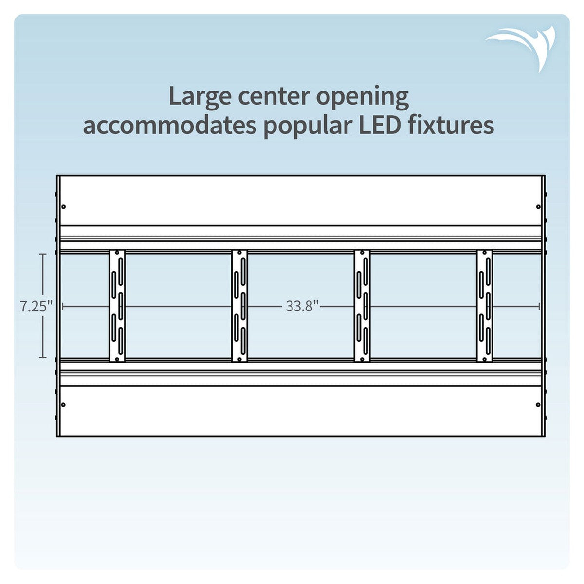 Aquatic Life HME Coral Cover 36-Inch LED Light Aquatic Life