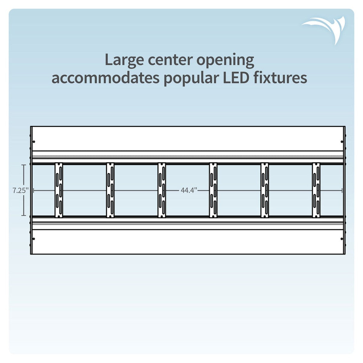 Aquatic Life HME Coral Cover 48-Inch LED Light Aquatic Life