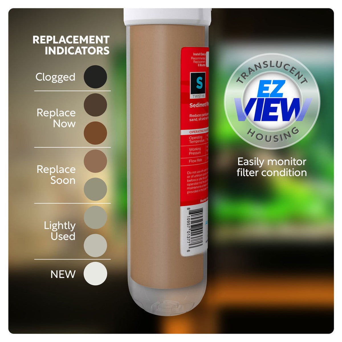 Aquatic Life Twist-In Sediment Filter Cartridge Aquatic Life