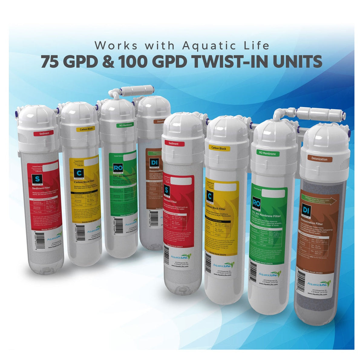 Aquatic Life Twist-In Sediment Filter Cartridge Aquatic Life