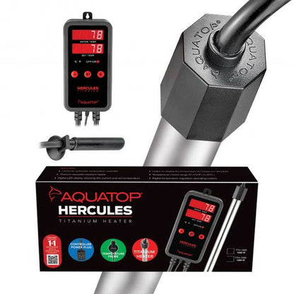 Aquatop Hercules 1,500 Watt Titanium Heater w/ Single Digital Controller