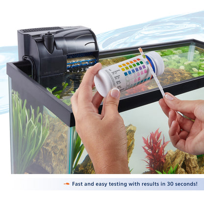 Aqueon 7-in-1 Aquarium Test Strips 50 Count Aqueon