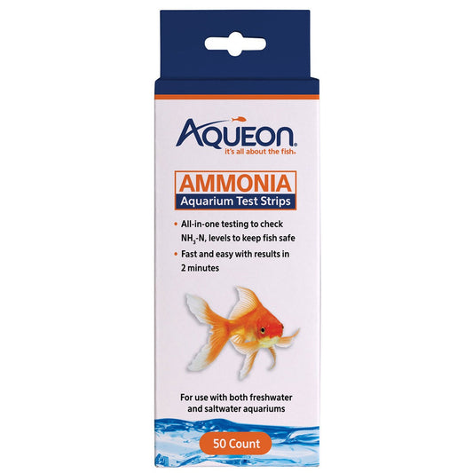 Aqueon Ammonia Aquarium Test Strips Aqueon