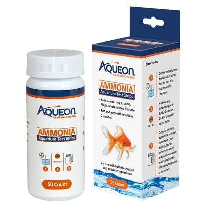 Aqueon Ammonia Aquarium Test Strips Aqueon
