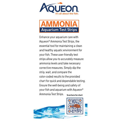 Aqueon Ammonia Aquarium Test Strips Aqueon