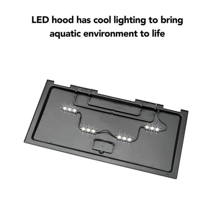 Aqueon Aquarium Starter Kit with LED Lighting 55G Aqueon