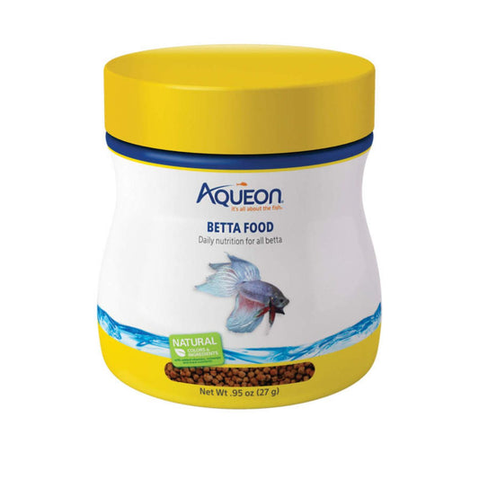Aqueon Betta Fish Food Floating Pellet Aqueon