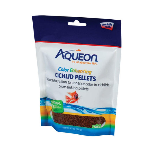 Aqueon Cichlid Food Color Enhancing Aqueon