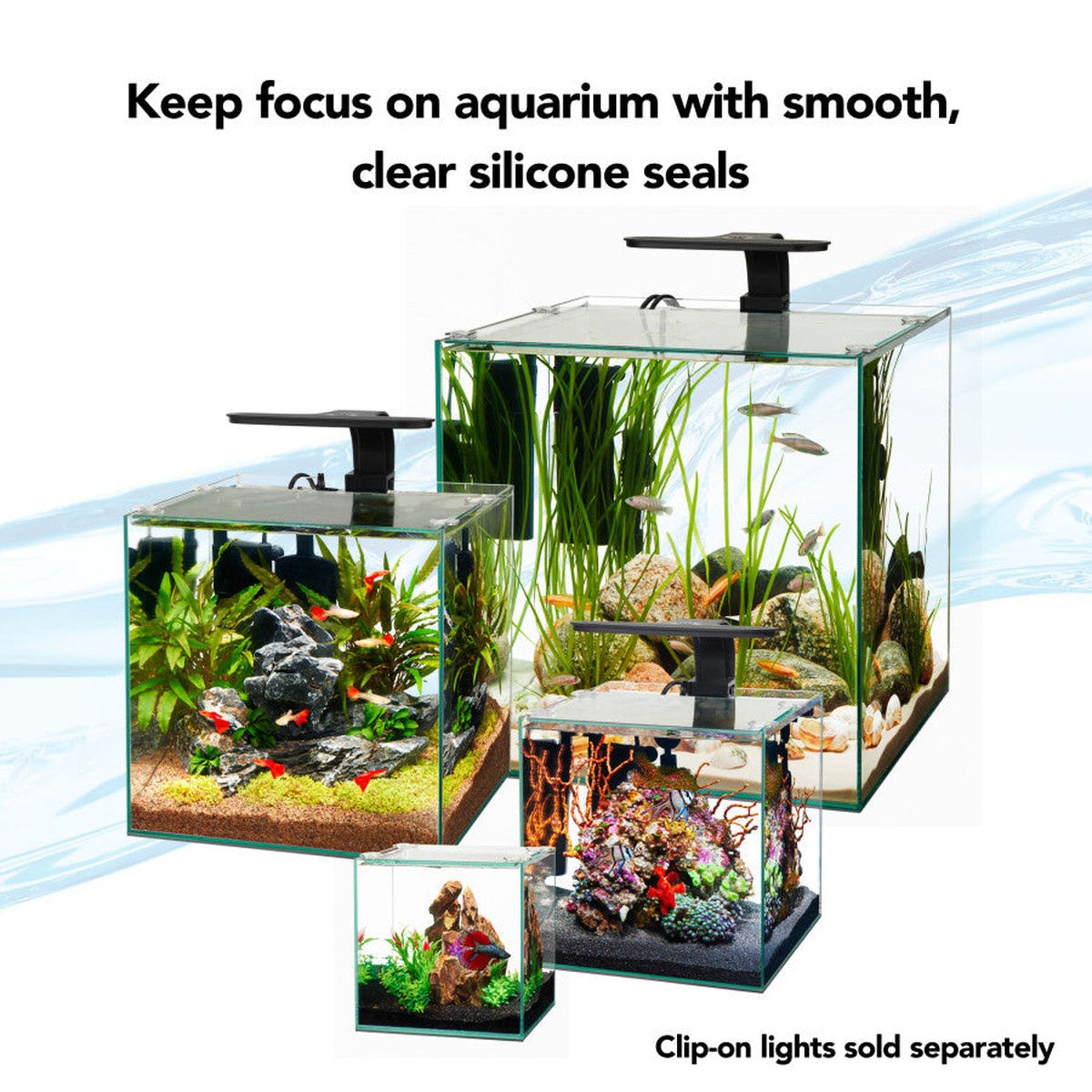 Aqueon Frameless Cube Aquarium Aqueon