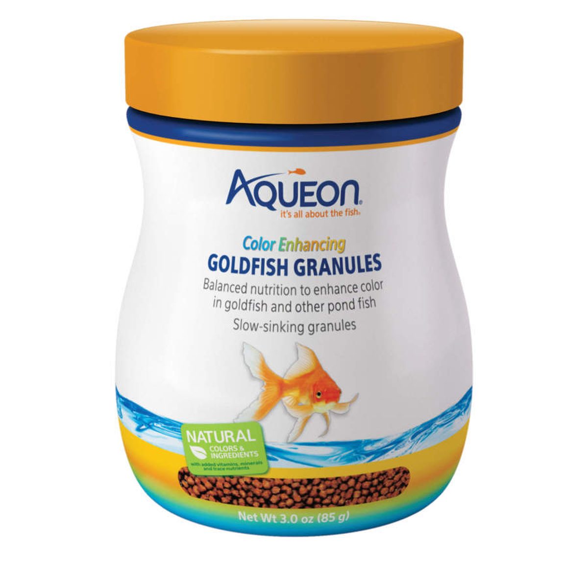 Aqueon Goldfish Granules Color Enhancing Aqueon