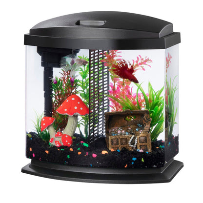 Aqueon LED BettaBow Kit SmartClean Black Aqueon