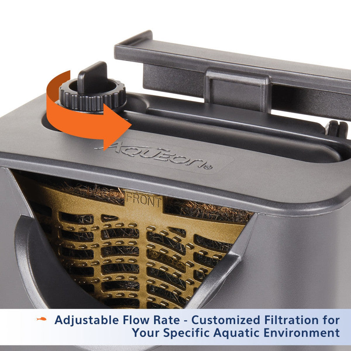 Aqueon® QuietFlow Internal Power Shrimp Filter with SmartClean Technology Aqueon