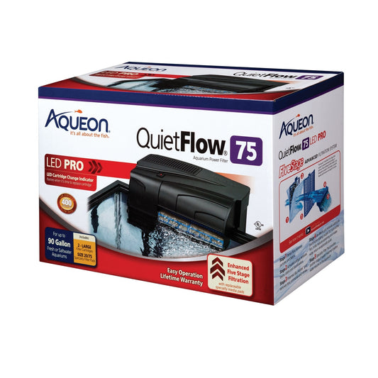 Aqueon QuietFlow LED PRO 75 Power Filter Aqueon