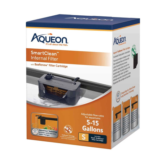 Aqueon QuietFlow SmartClean Internal Filter - 15g