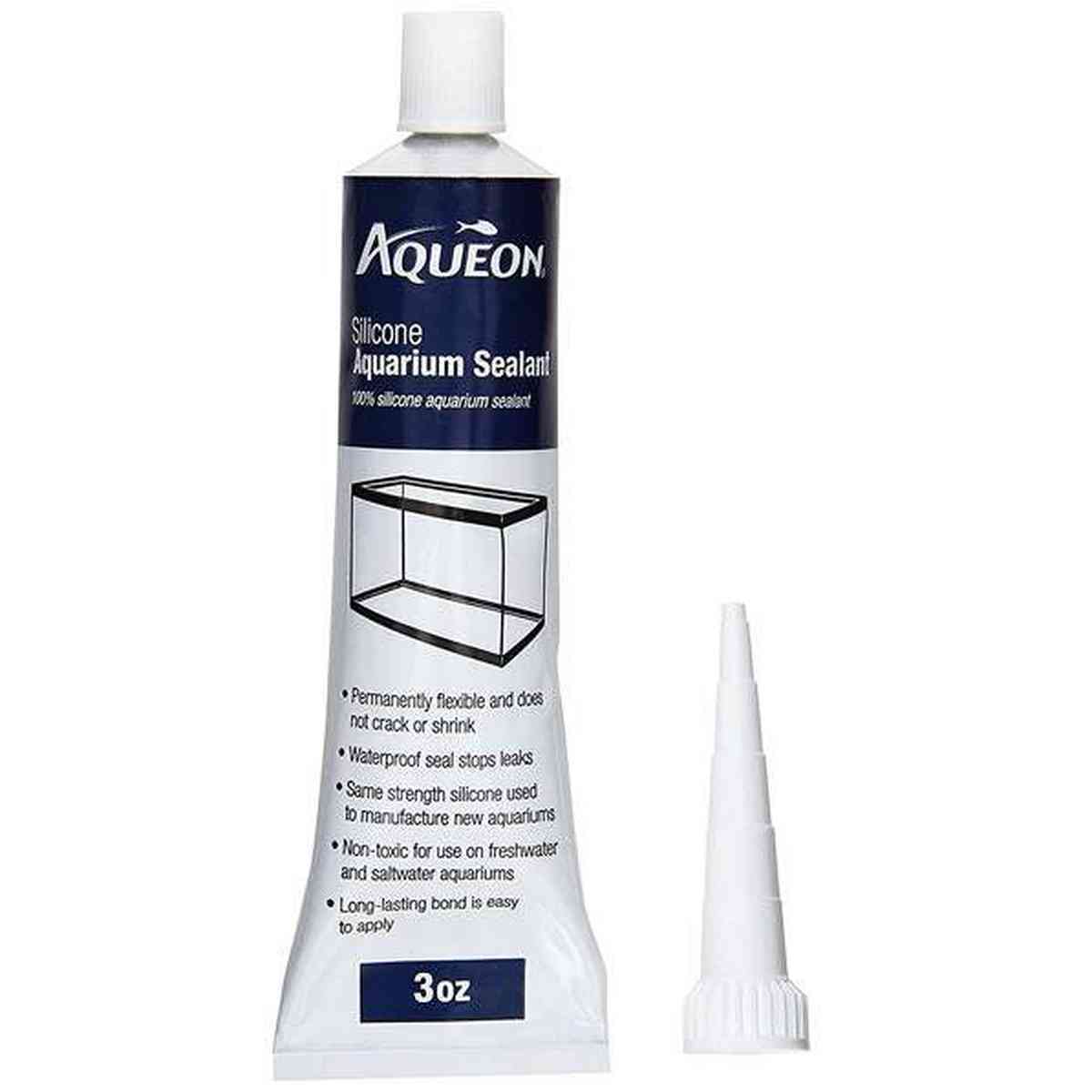 Aqueon Silicone Sealant Clear 3oz