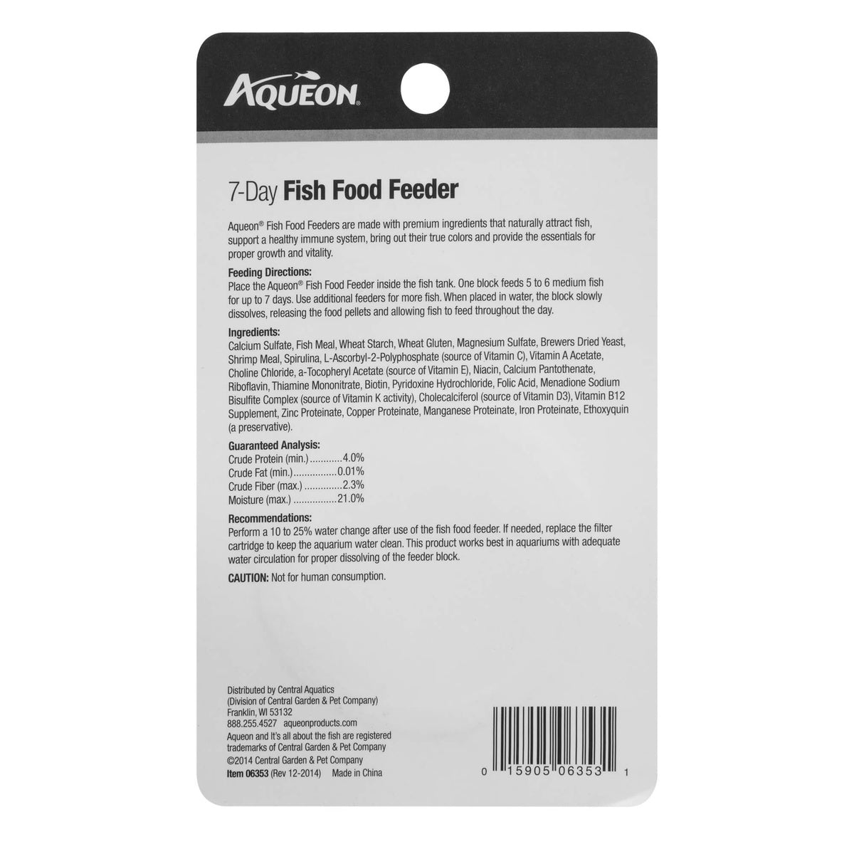 Aqueon Vacation Feeders Aqueon