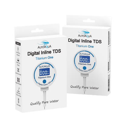 AutoAqua Digital Inline TDS - Titanium One