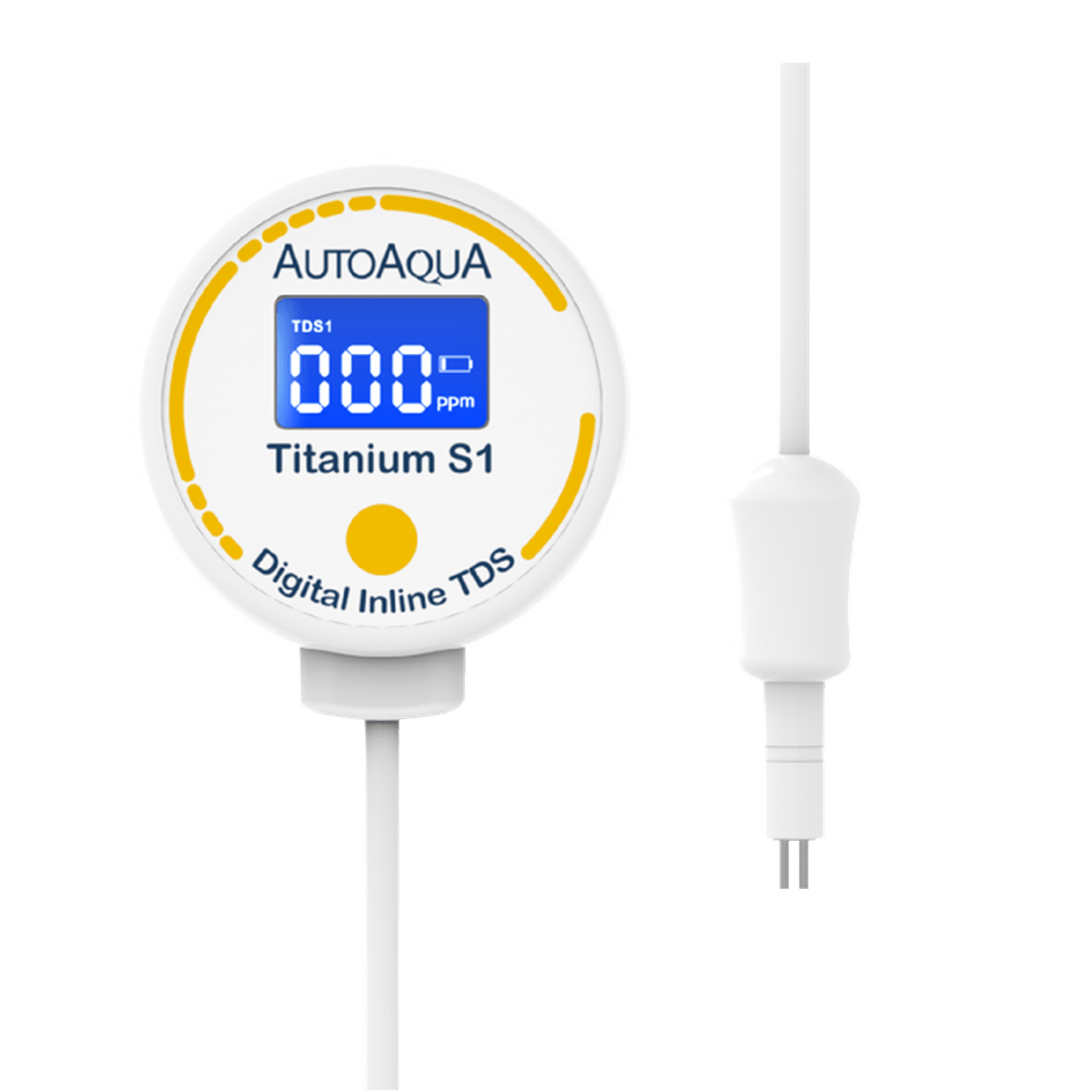 AutoAqua Digital Inline TDS - Titanium S1