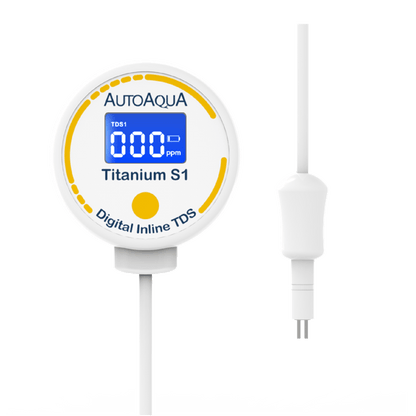 AutoAqua Digital Inline TDS - Titanium S1