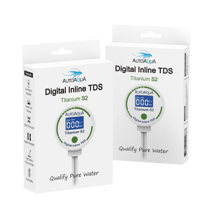 AutoAqua Digital Inline TDS - Titanium S2 AutoAqua / XPAQUA