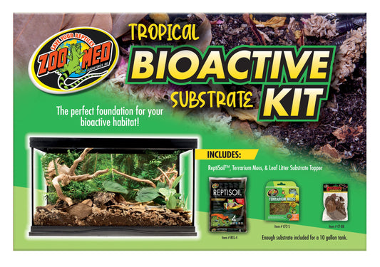 Zoo Med Tropical Bioactive Substrate Kit Zoo-Med