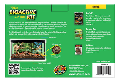 Zoo Med Tropical Bioactive Substrate Kit Zoo-Med