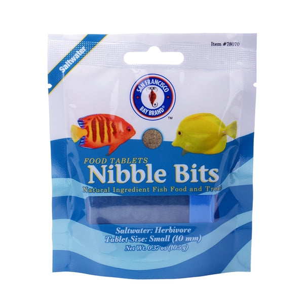 Bay Brand Nibble Bits - Saltwater Herbivore Small Tablets 0.37oz