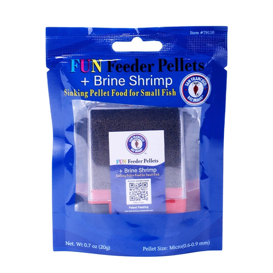 Bay Brand FUN Feeder Pellets - Brine Shrimp 0.7oz